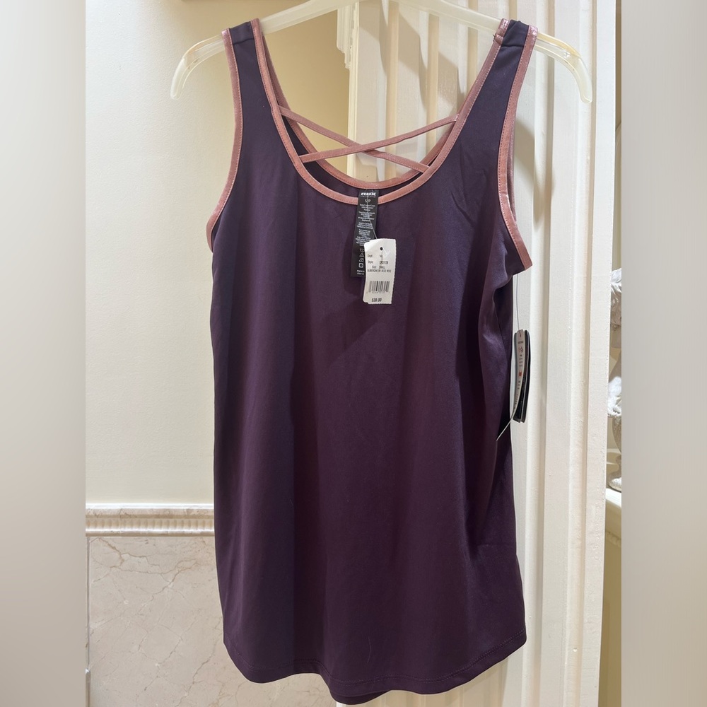 Purple RBX tank top, size S.